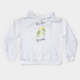 Jig Jog Little Frog Kids Hoodie